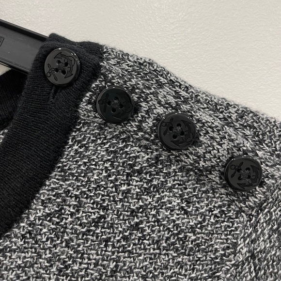 Talbots Colorblock A-Line Knit Dress Long Sleeve S - Picture 6 of 9